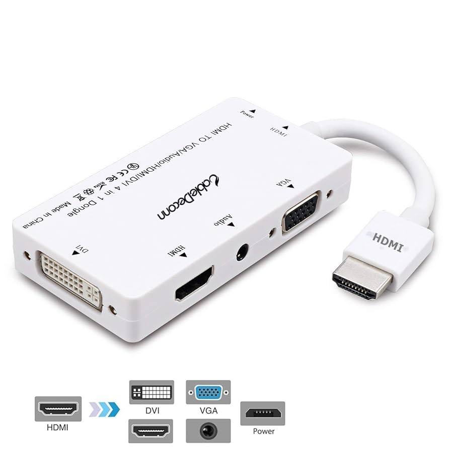 Amazon.co.jp: CableDeconn HDMI-VGA DVI HDMI 変換 アダプタ